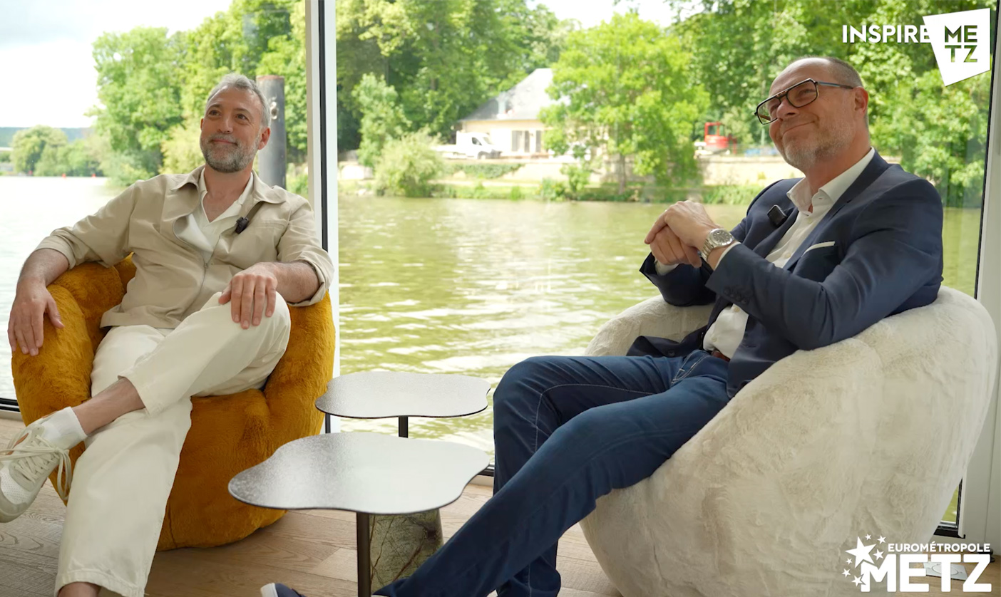 Laurent-Guillaume Dehlinger (left) and Christophe Thiriet (right)