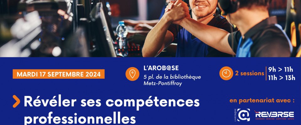 Un atelier e-sport pour déceler les compétences professionnelles